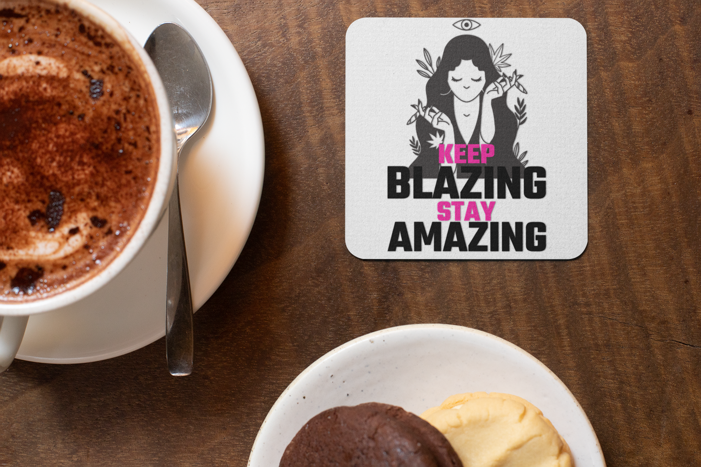 Keep blazing stay amazing weed coffee mug