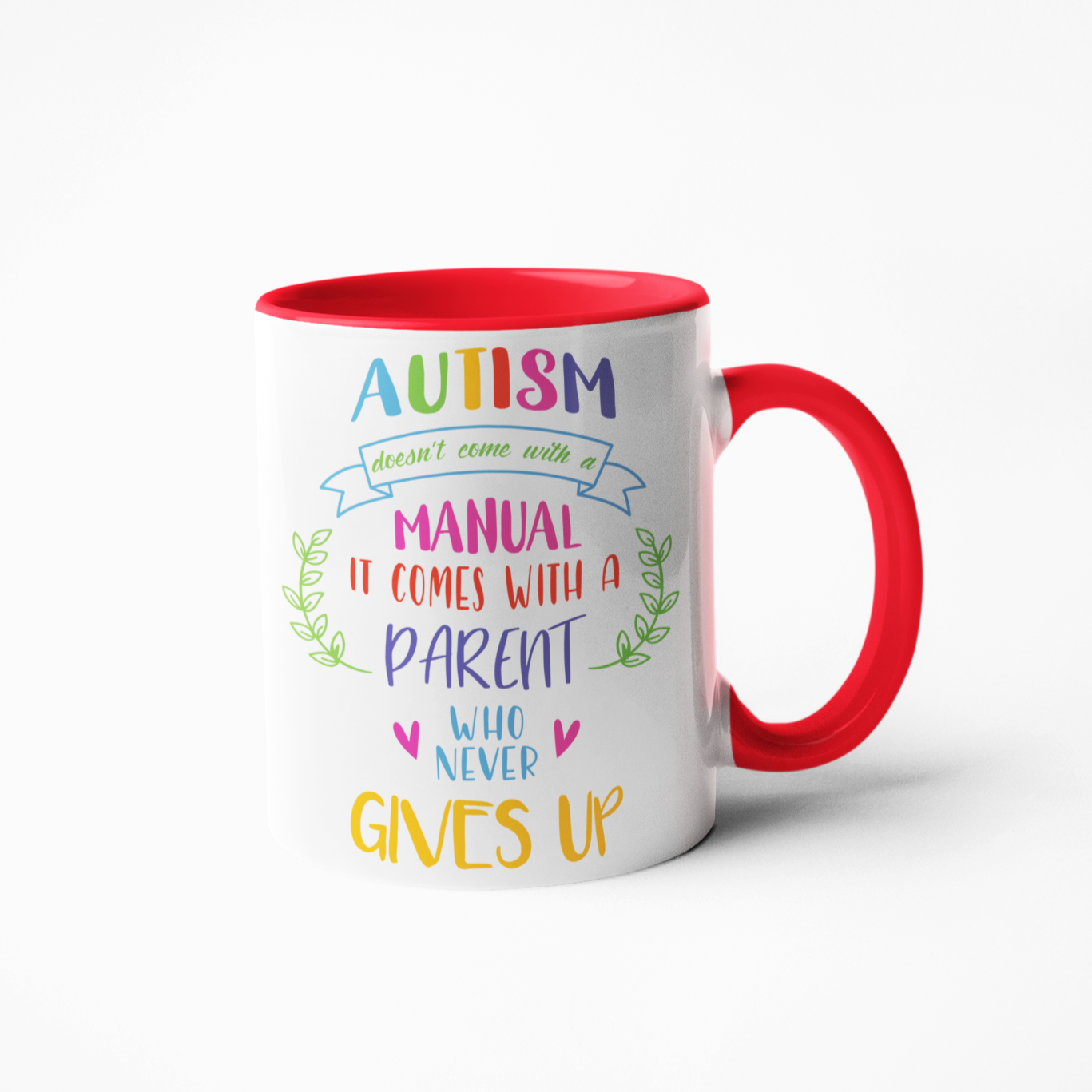 Autism doesn't come with a manual coffee mug