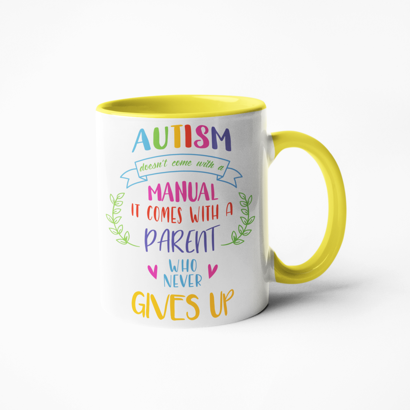 Autism doesn't come with a manual coffee mug