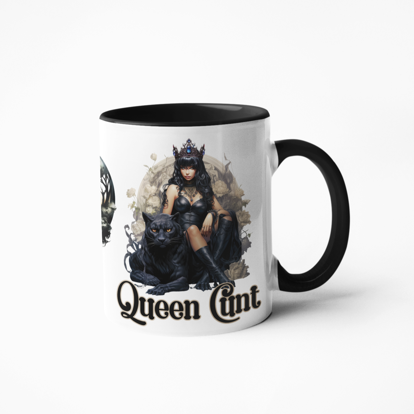 Queen Cunt gothic coffee mug