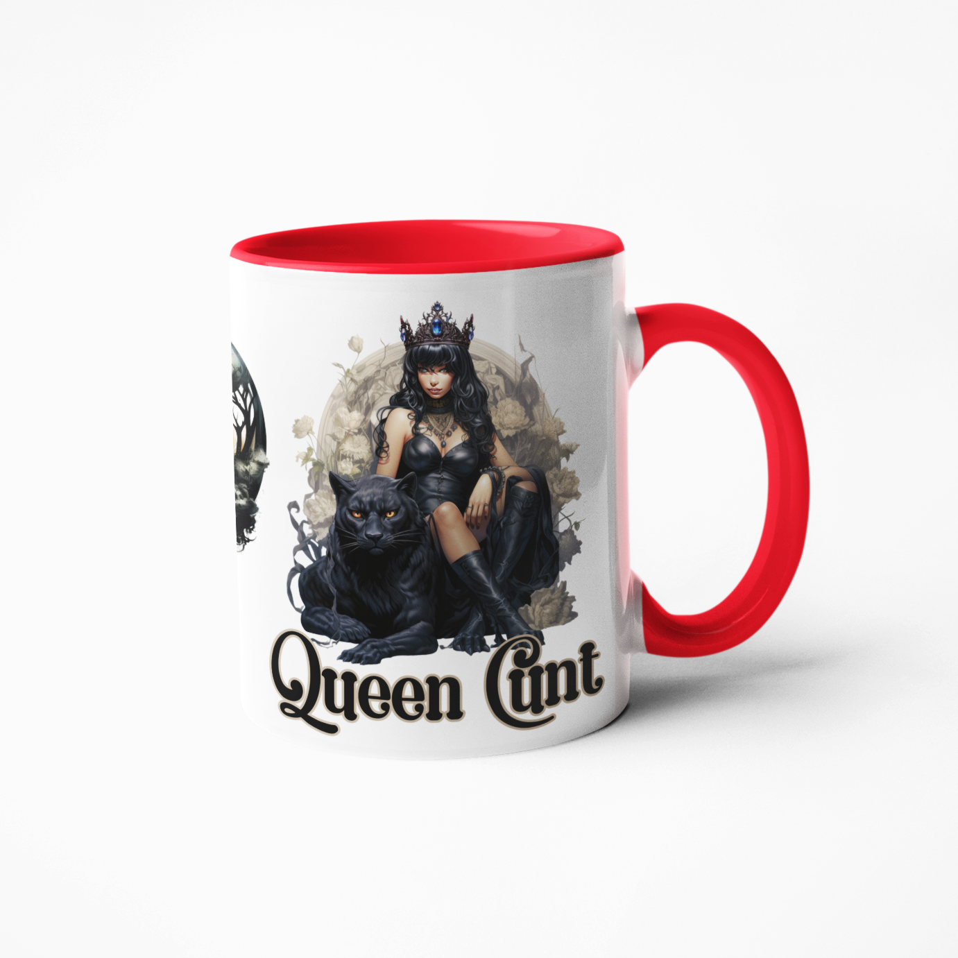 Queen Cunt gothic coffee mug