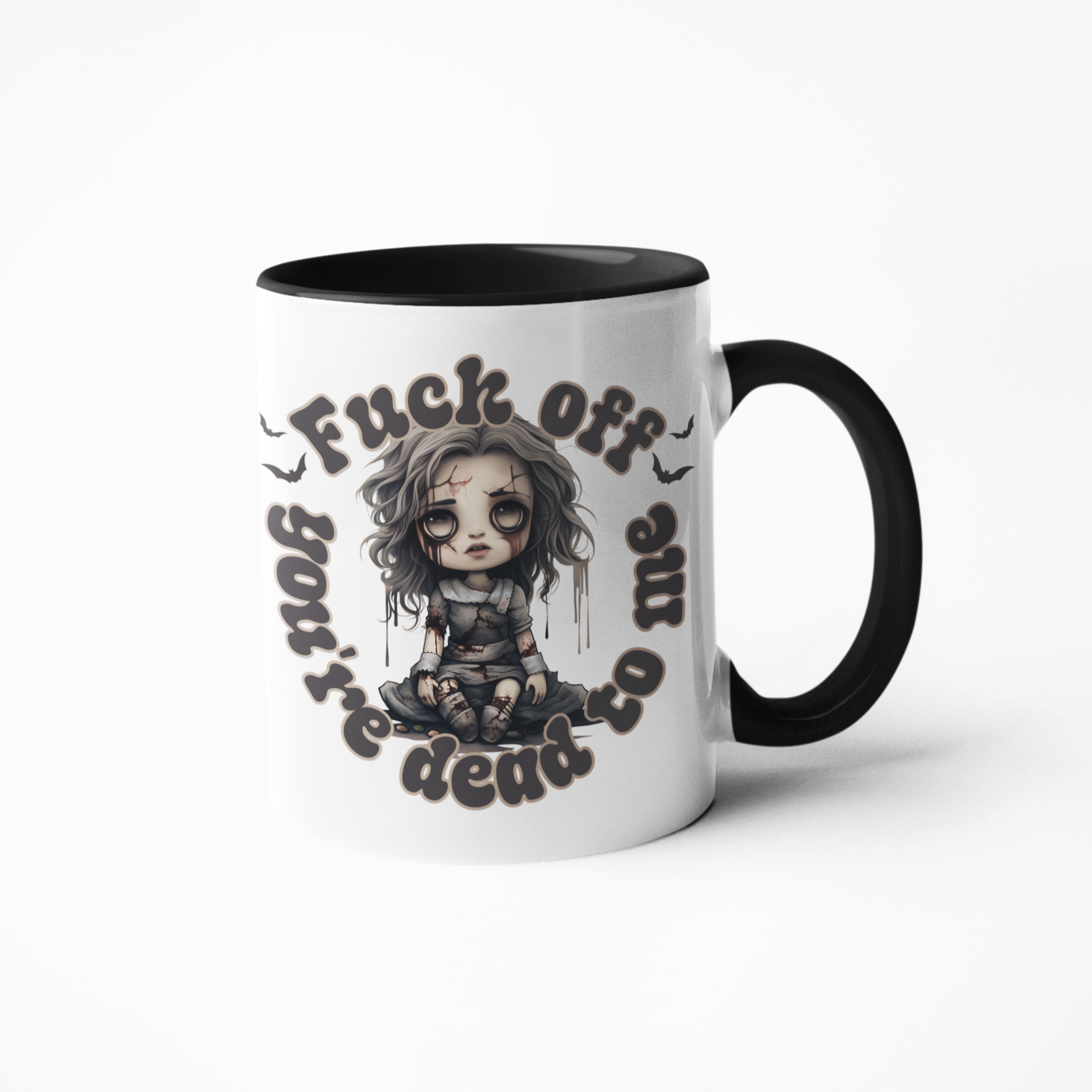 You're dead to me rude coffee mug