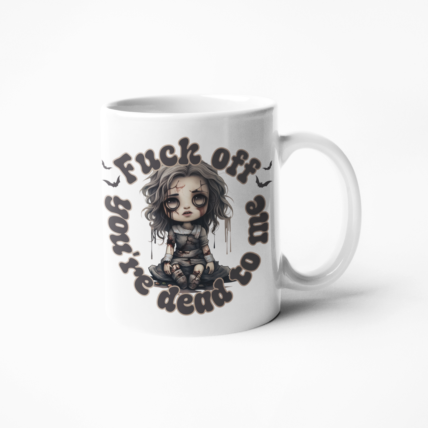 You're dead to me rude coffee mug