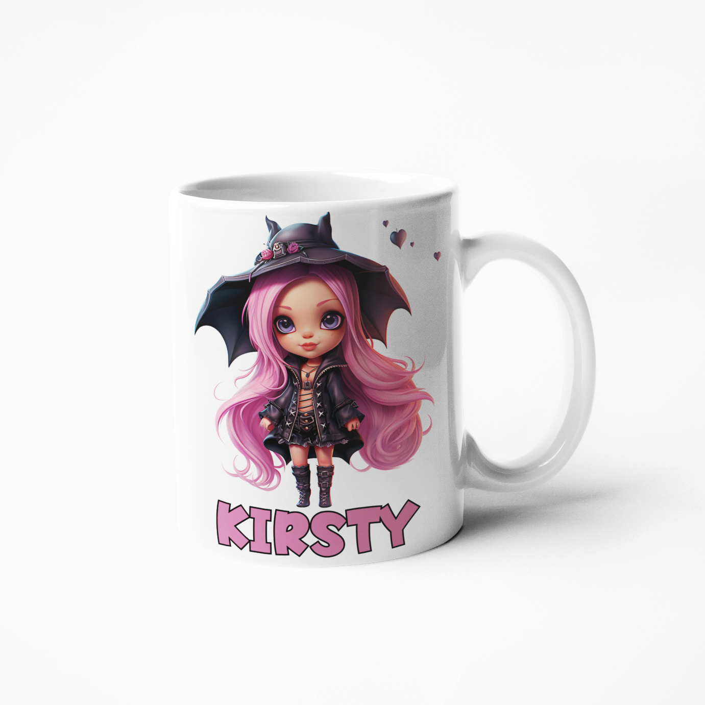 Character choice 11 personalised mug witchy gothic birthday Halloween gift