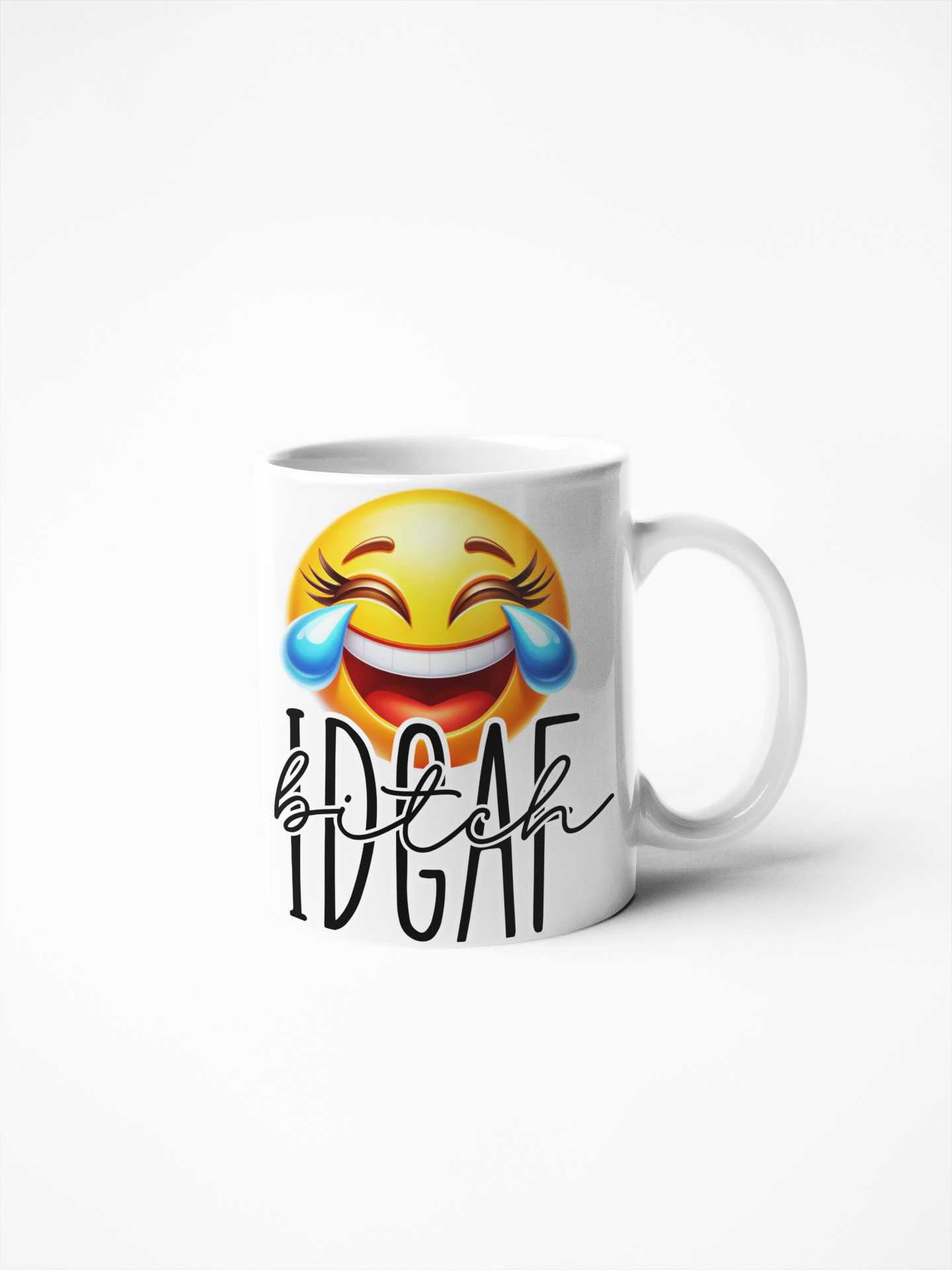 IDGAF Bitch Mug Funny Rude Mugs For Her, Personalised Mugs UK, Unique Gag Gift Ideas