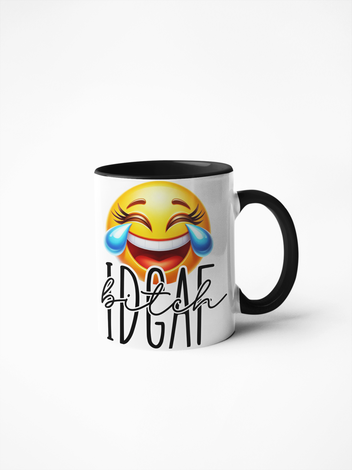 IDGAF Bitch Mug Funny Rude Mugs For Her, Personalised Mugs UK, Unique Gag Gift Ideas