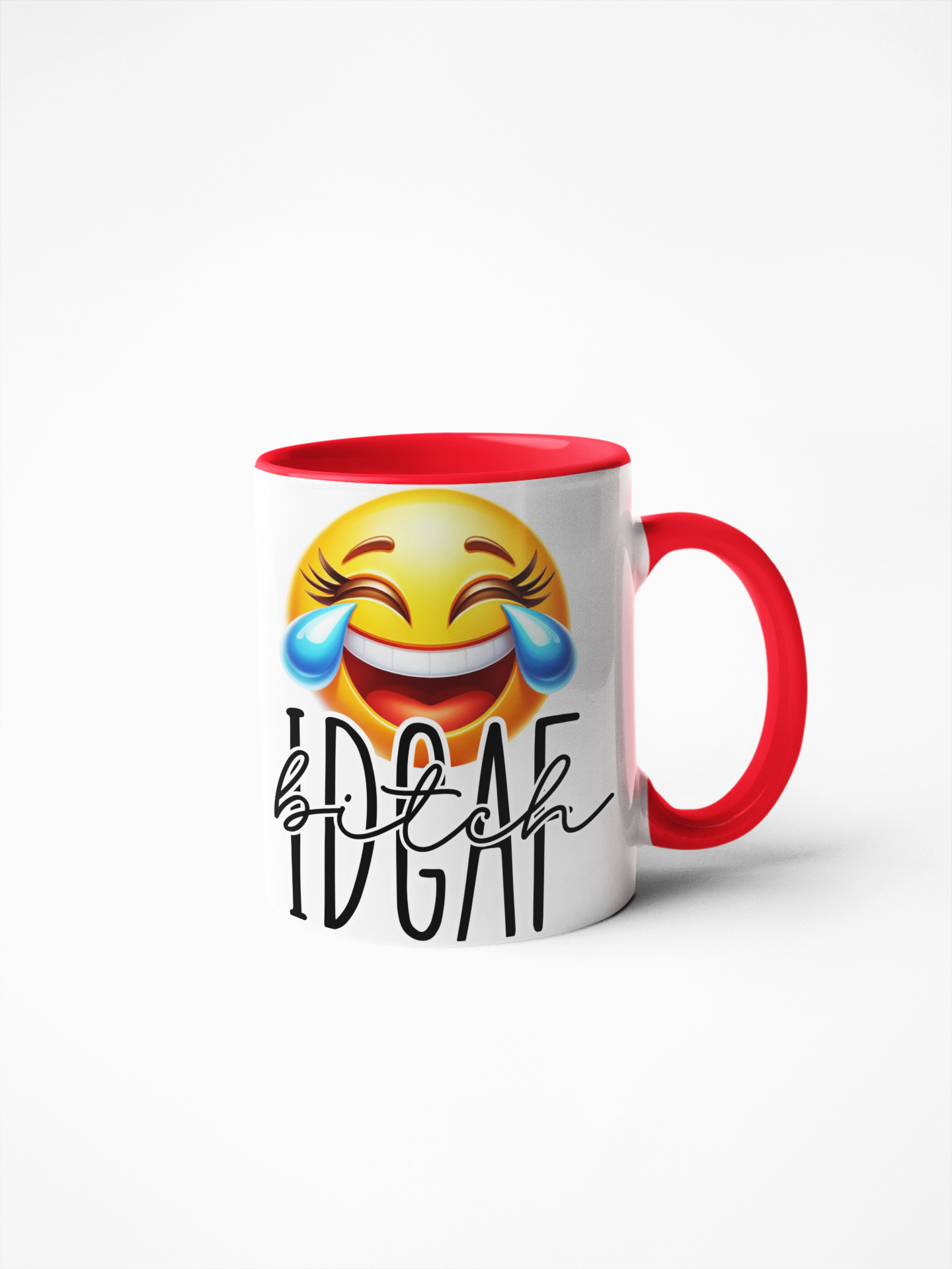 IDGAF Bitch Mug Funny Rude Mugs For Her, Personalised Mugs UK, Unique Gag Gift Ideas
