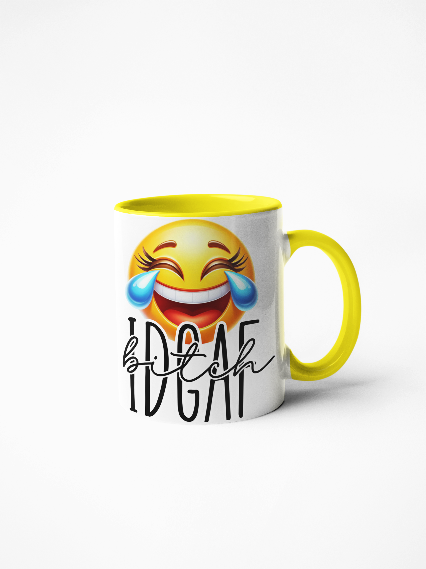 IDGAF Bitch Mug Funny Rude Mugs For Her, Personalised Mugs UK, Unique Gag Gift Ideas