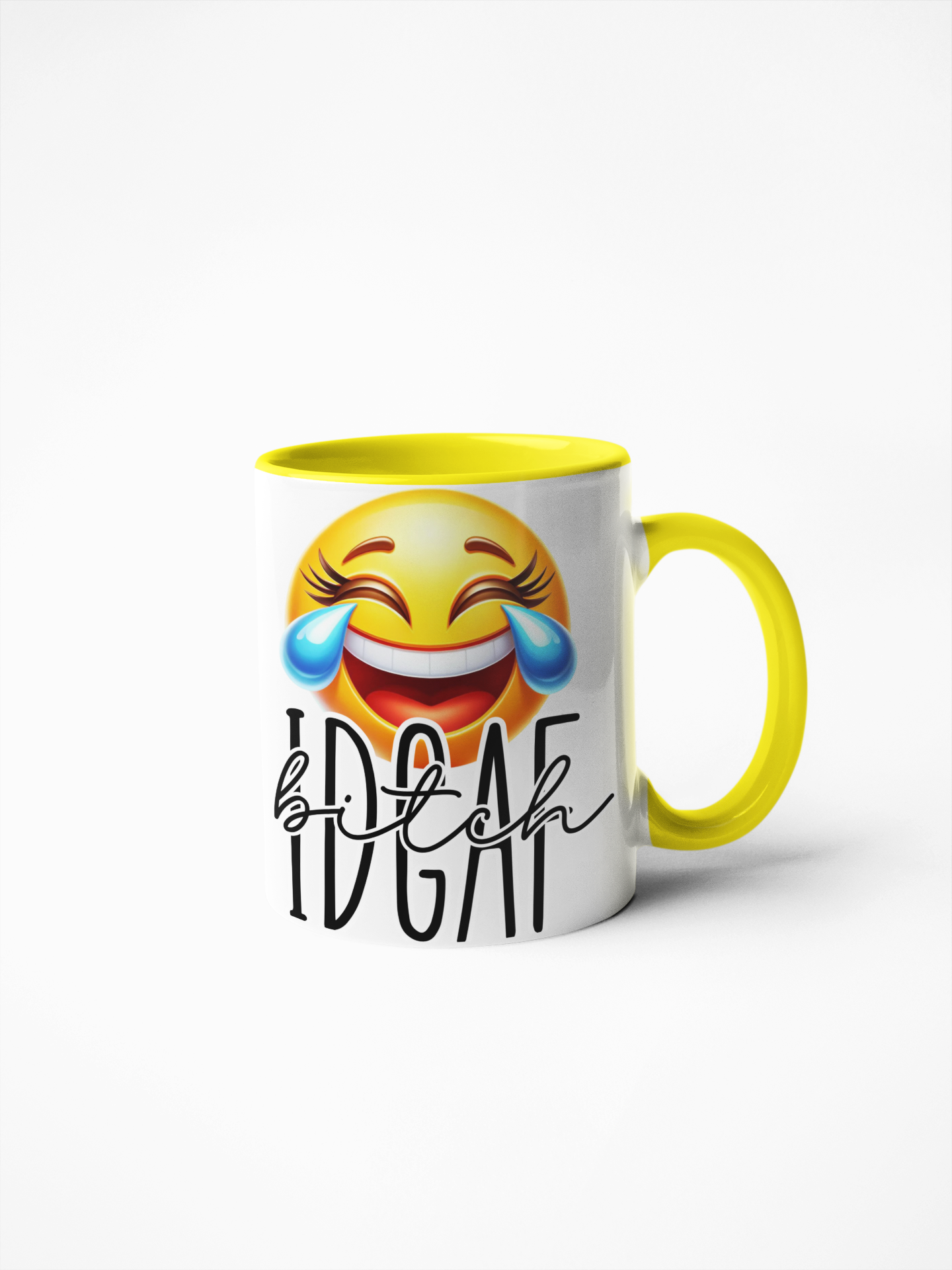 IDGAF Bitch Mug - Funny Rude Mugs For Her, Personalised Mugs UK, Unique Gag Gift Ideas