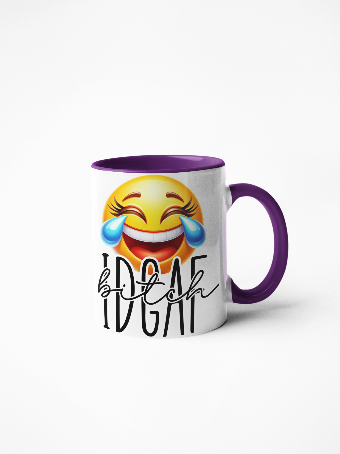 IDGAF Bitch Mug Funny Rude Mugs For Her, Personalised Mugs UK, Unique Gag Gift Ideas