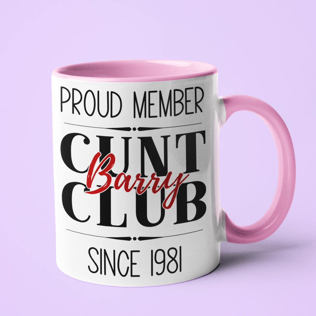cunt club mugs for her or him