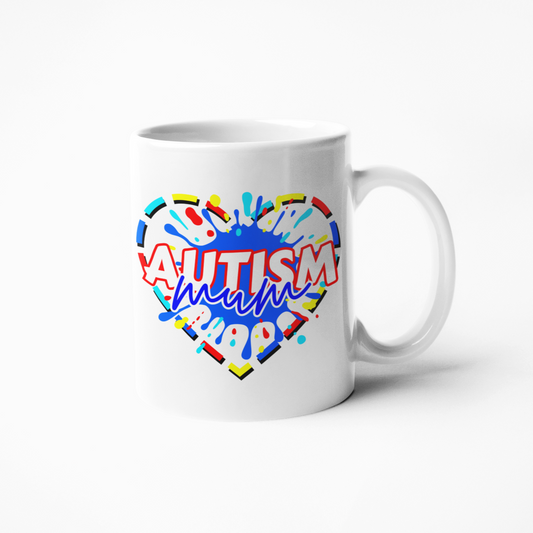 autism mum coffee mug