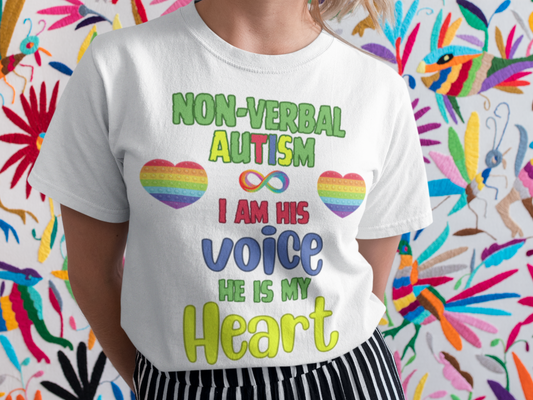 Non-verbal Autism T-shirt Summer clothing
