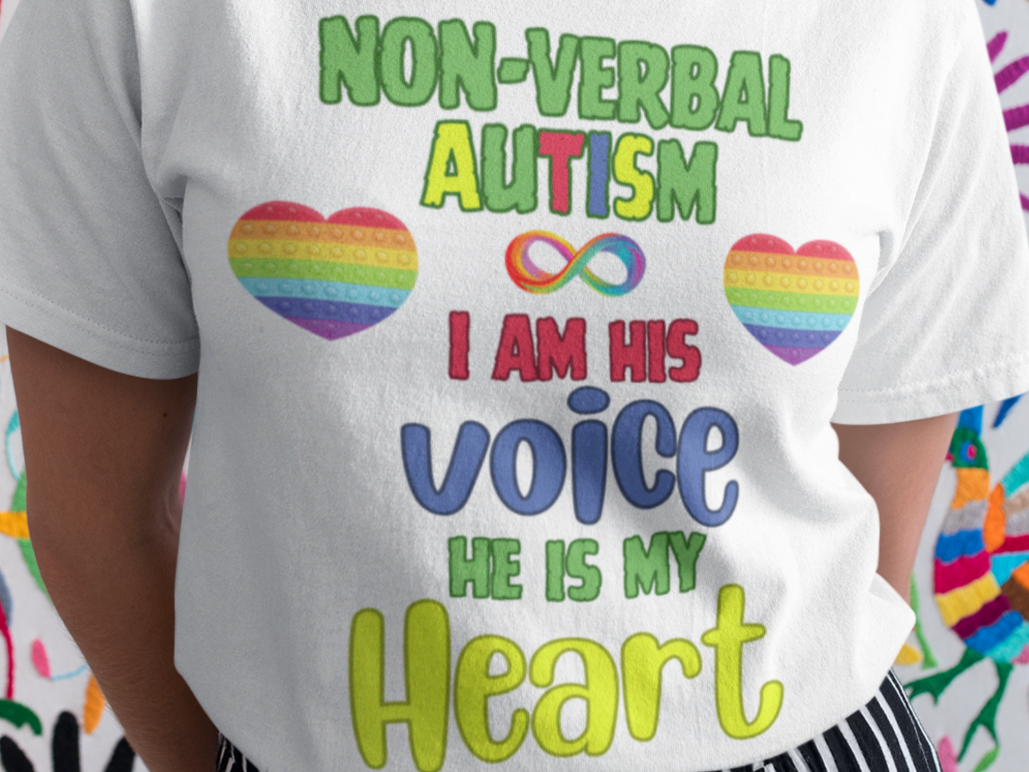 Non-verbal Autism T-shirt Summer clothing