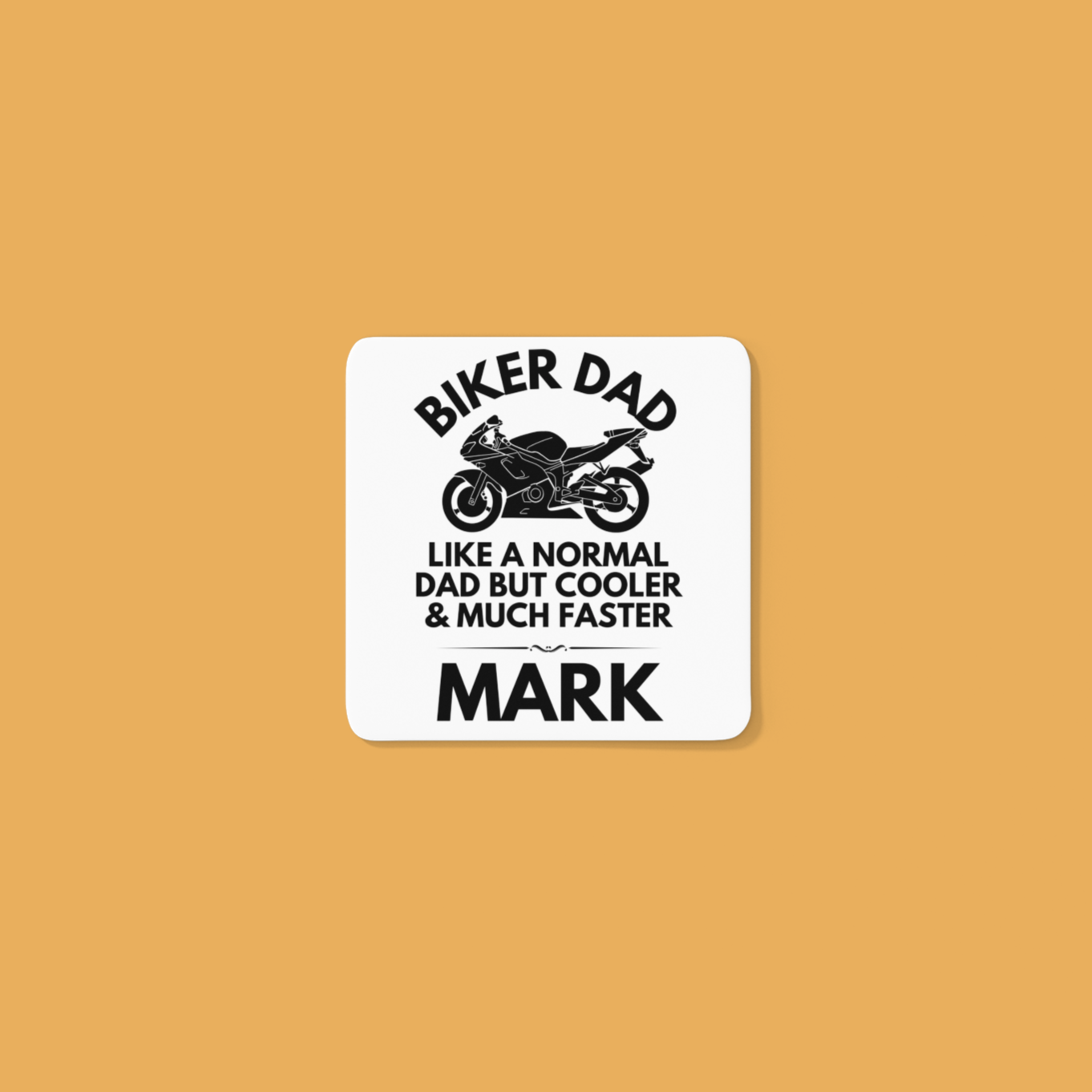 Biker Dad Motorcycle theme coffee mug