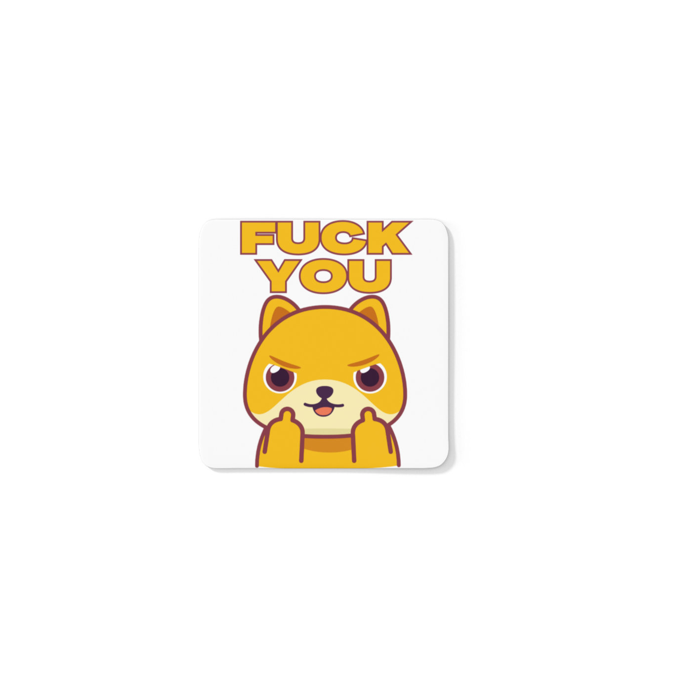 Fuel your rebellious spirit with this classic Fuck you middle finger swearing fox funny coffee mug! Invoke your wilder side and challenge convention with this daring piece. Let your mug be your statement of nonconformity and boldness! Live loud and wild!