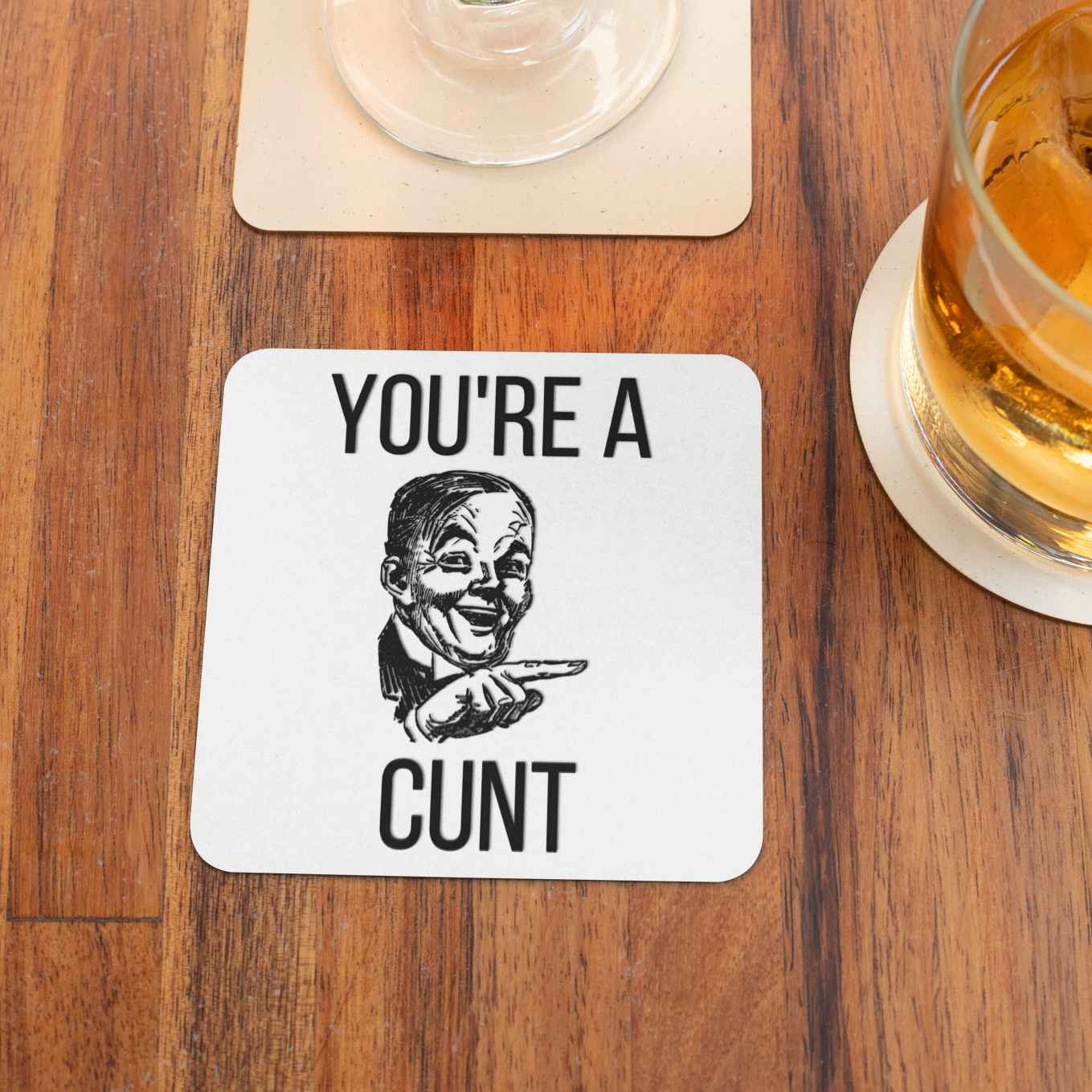 This You're a Cunt funny coffee mug is sure to add a fun twist to your morning brew routine. Crafted with premium materials, this mug is designed to last and be enjoyed for years to come. Make someone laugh with this unique gift!