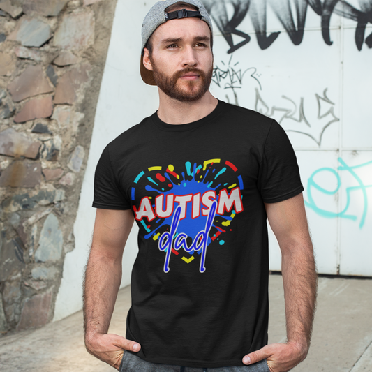 autism dad t-shirt