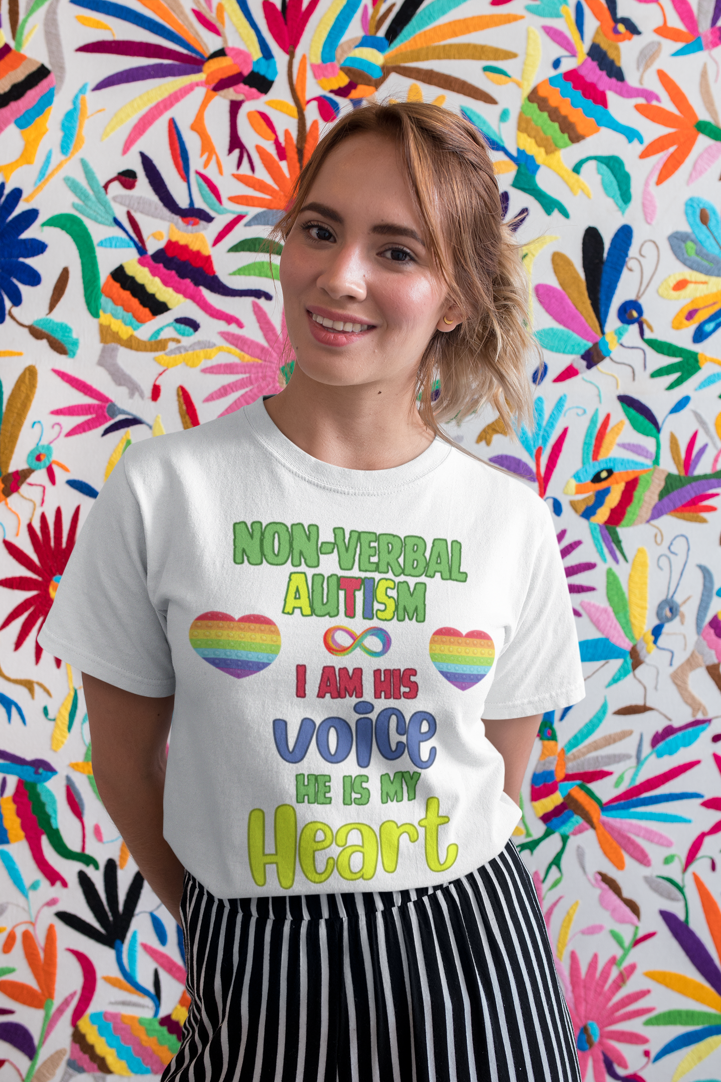 Non-verbal Autism T-shirt Summer clothing