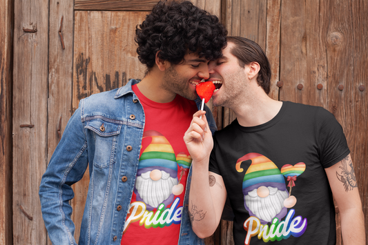Gay pride gnome lolly LGBTQIA T-Shirt