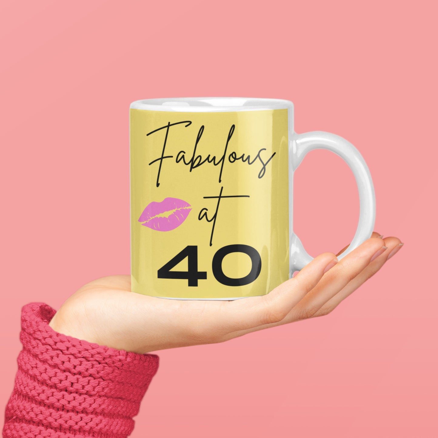 Fab at 30, 40, 50, 60, 70 Birthday Mug - Celebrate Milestones with Custom 11oz Mug | Dishwasher & Microwave Safe