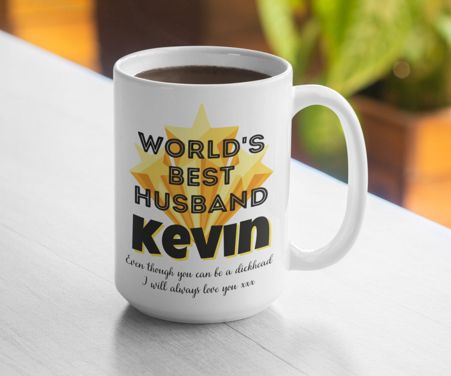 World's best boyfriend / husband even though you can be a dickhead I love you funny big mug