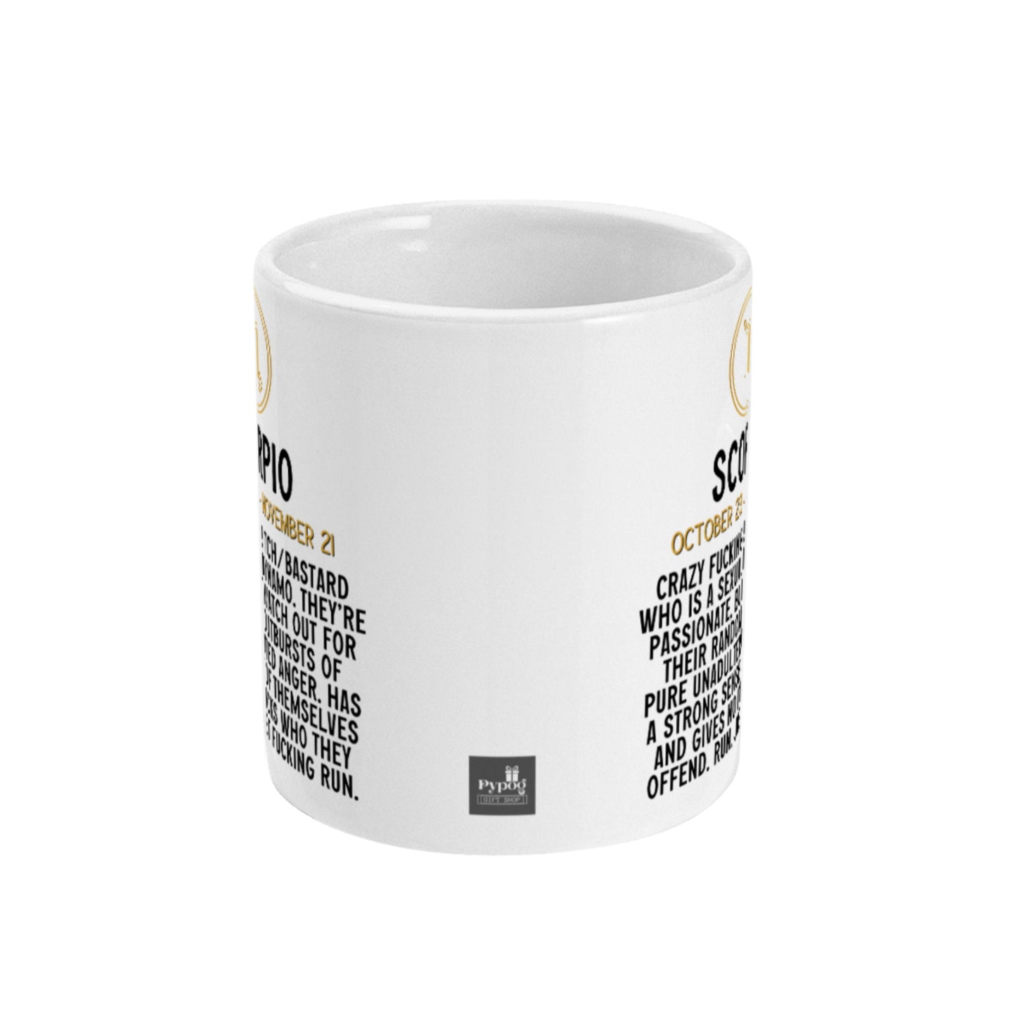 Scorpio star sign, Scorpio mug, Scorpio gift ideas, Scorpio Coffee Mug, Horoscope Gift Ideas, star sign mug, swear coffee mug, profanity mug