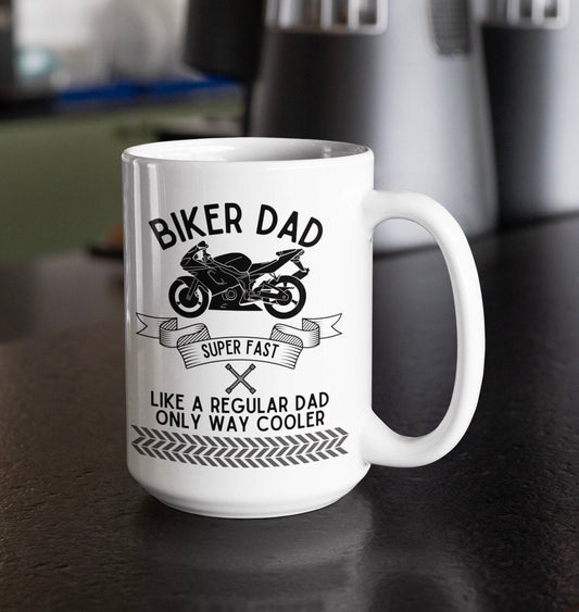 biker dad motorcycle gift for father