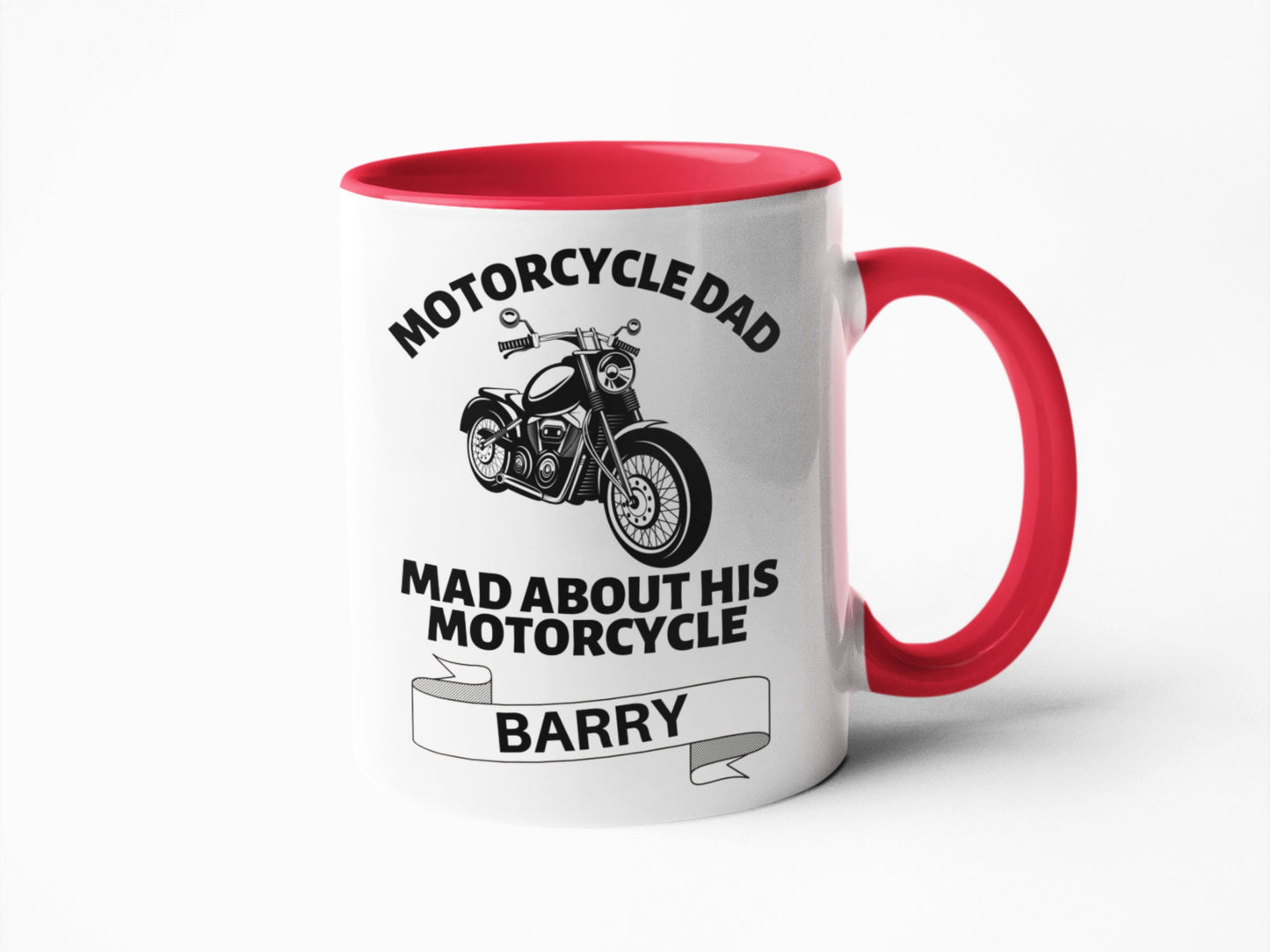 Motorcycle Dad Mug – Perfect Father's Day Gift for Bikers