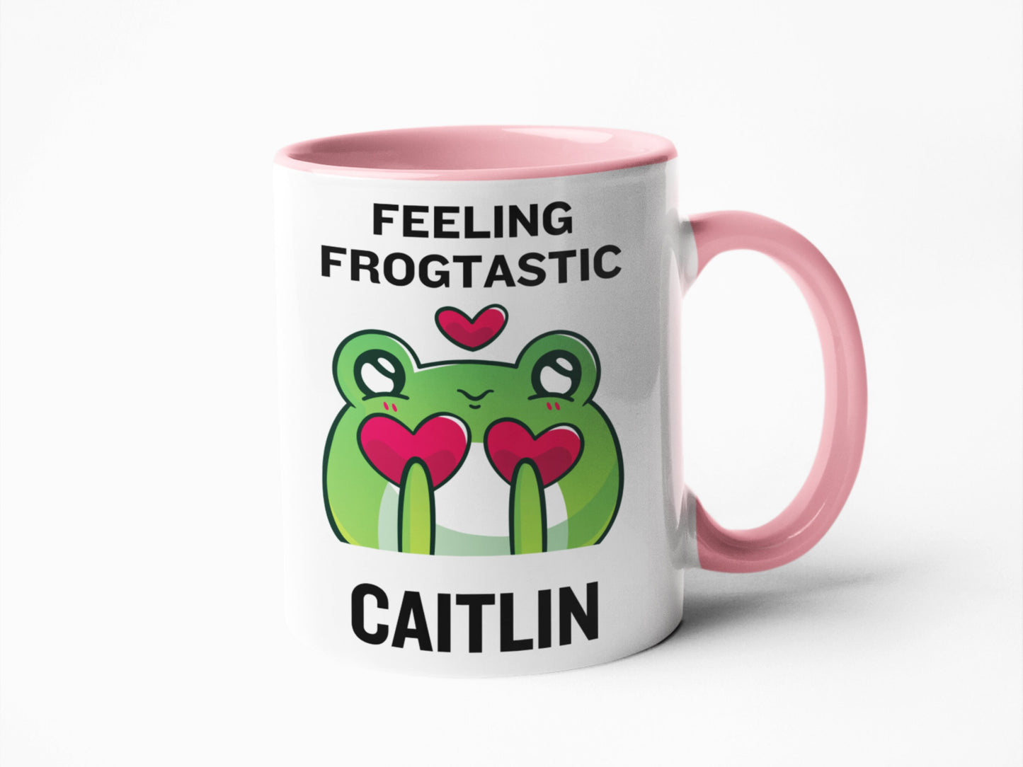 Feeling Frogtastic Frog Themed Personalised Mug