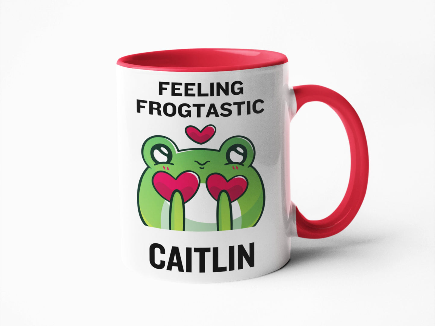 Feeling Frogtastic Frog Themed Personalised Mug