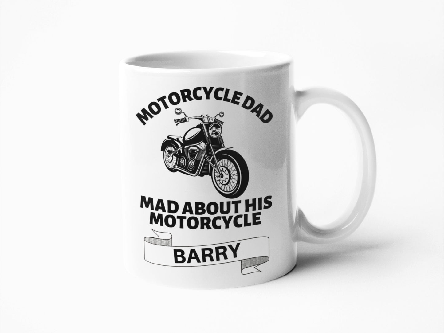 Motorcycle Dad Mug – Perfect Father's Day Gift for Bikers