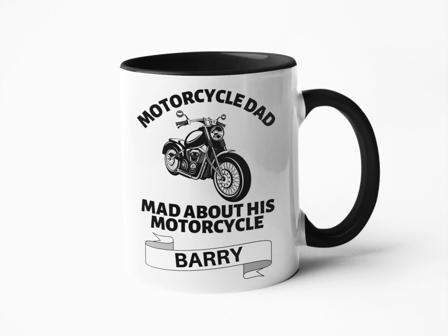 Motorcycle Dad Mug – Perfect Father's Day Gift for Bikers