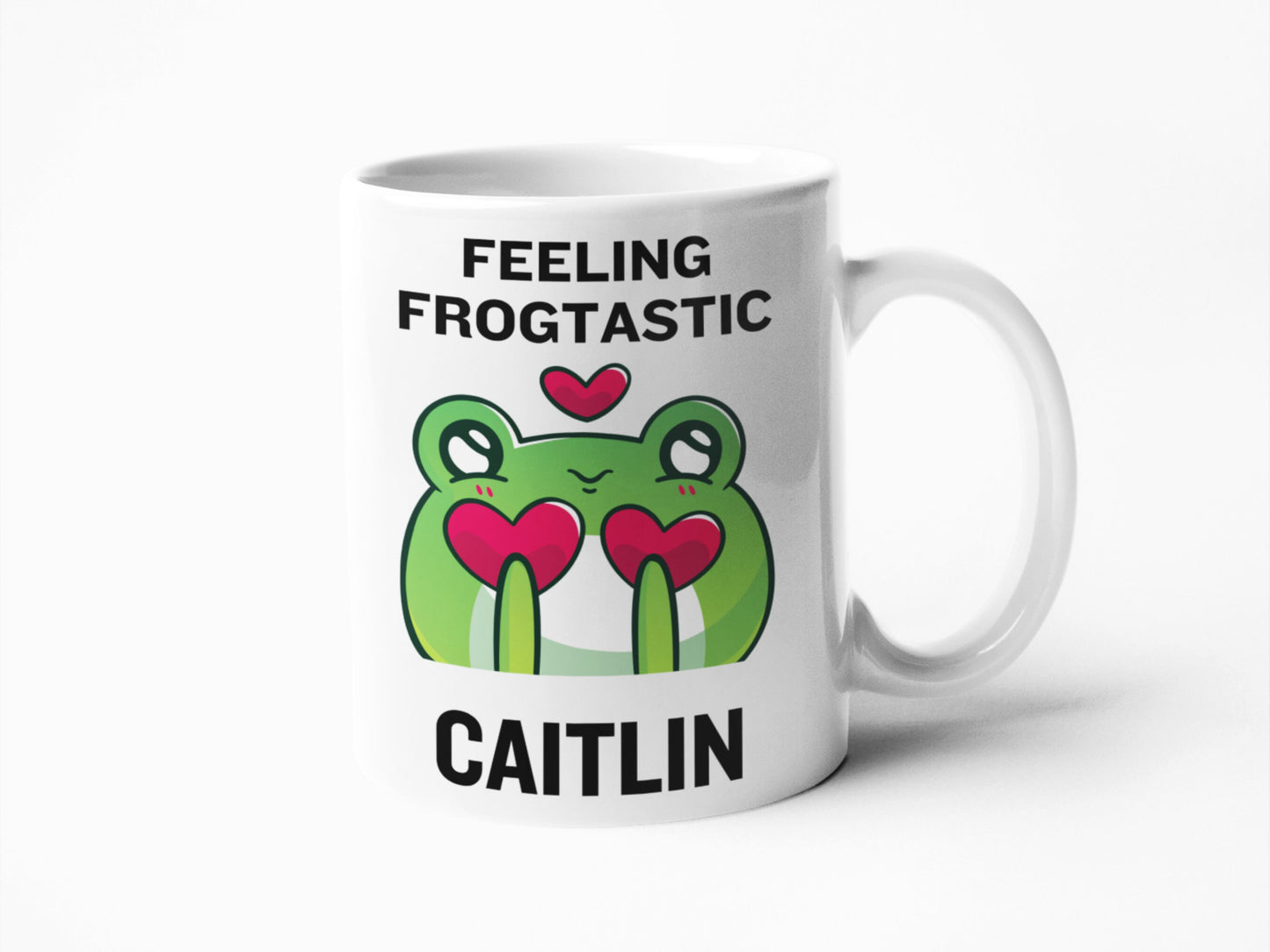 Feeling Frogtastic Frog Themed Personalised Mug