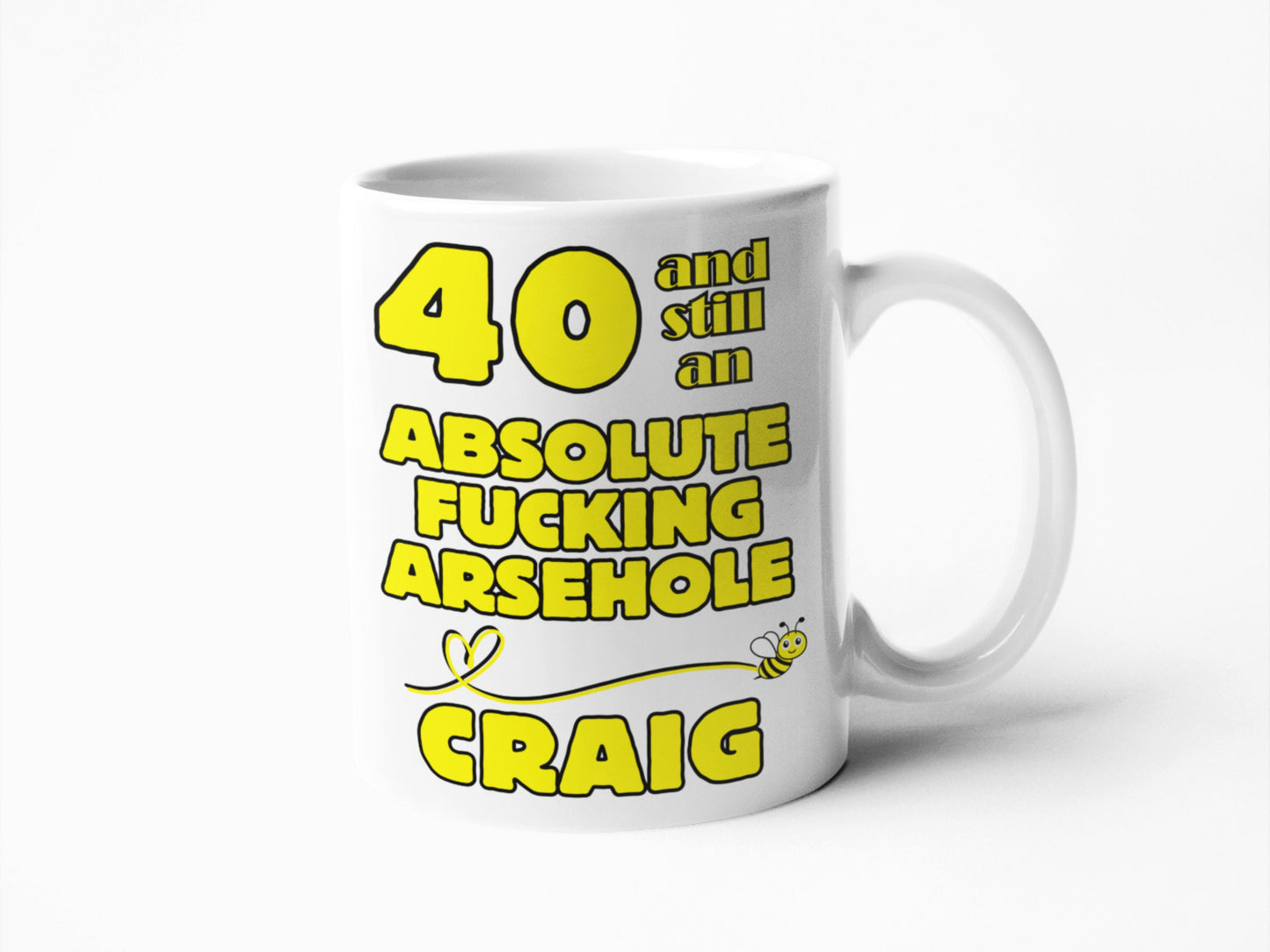 Swear Mug UK, Funny Mugs, 40th Birthday For Him, 50th Birthday mug, 30th Birthday mug, 60th Birthday, Joke Birthday Mug, Gifts for Men