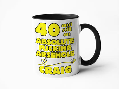 Swear Mug UK, Funny Mugs, 40th Birthday For Him, 50th Birthday mug, 30th Birthday mug, 60th Birthday, Joke Birthday Mug, Gifts for Men