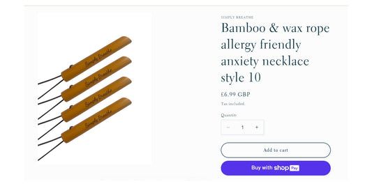 Simply Breathe – The £6.99 Anxiety Necklace UK Women With Nickel Allergies Need To Know About
