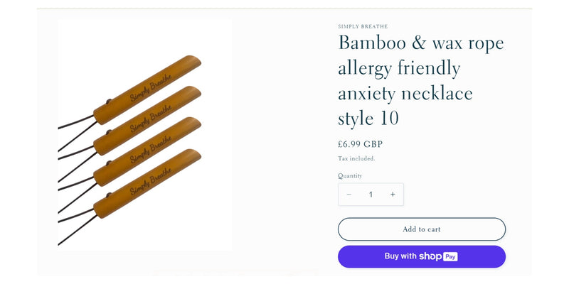 Simply Breathe – The £6.99 Anxiety Necklace UK Women With Nickel Allergies Need To Know About