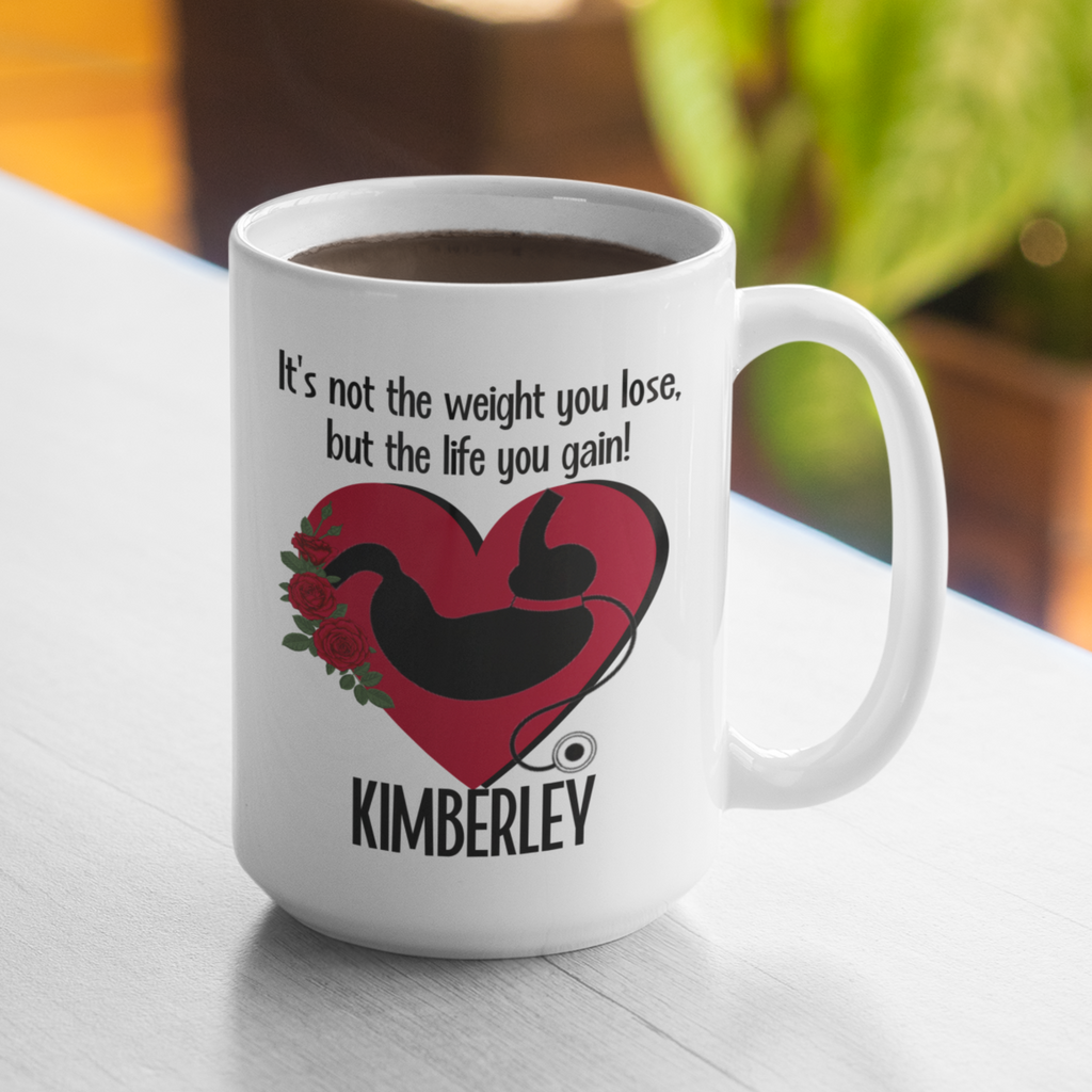 Gastric band sleeve bariatric ￼surgery mug gift