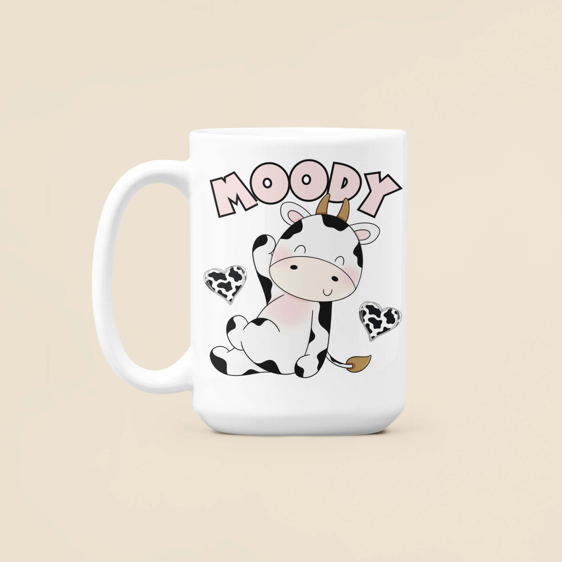 Moody Cow Coffee Mug