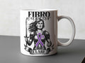 Fibromyalgia Warrior Personalised Mug - A Heartfelt Christmas, Mother's Day, Birthday Gift for Mum, Daughter, Sister, Nan, Auntie & Friends, Celebrating Strength and Awareness