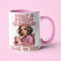 Today Is cancelled Going back to Bed Funny Mug for Her Birthday Gift for Best Friend Sister Gifts Pink Gifts for Her