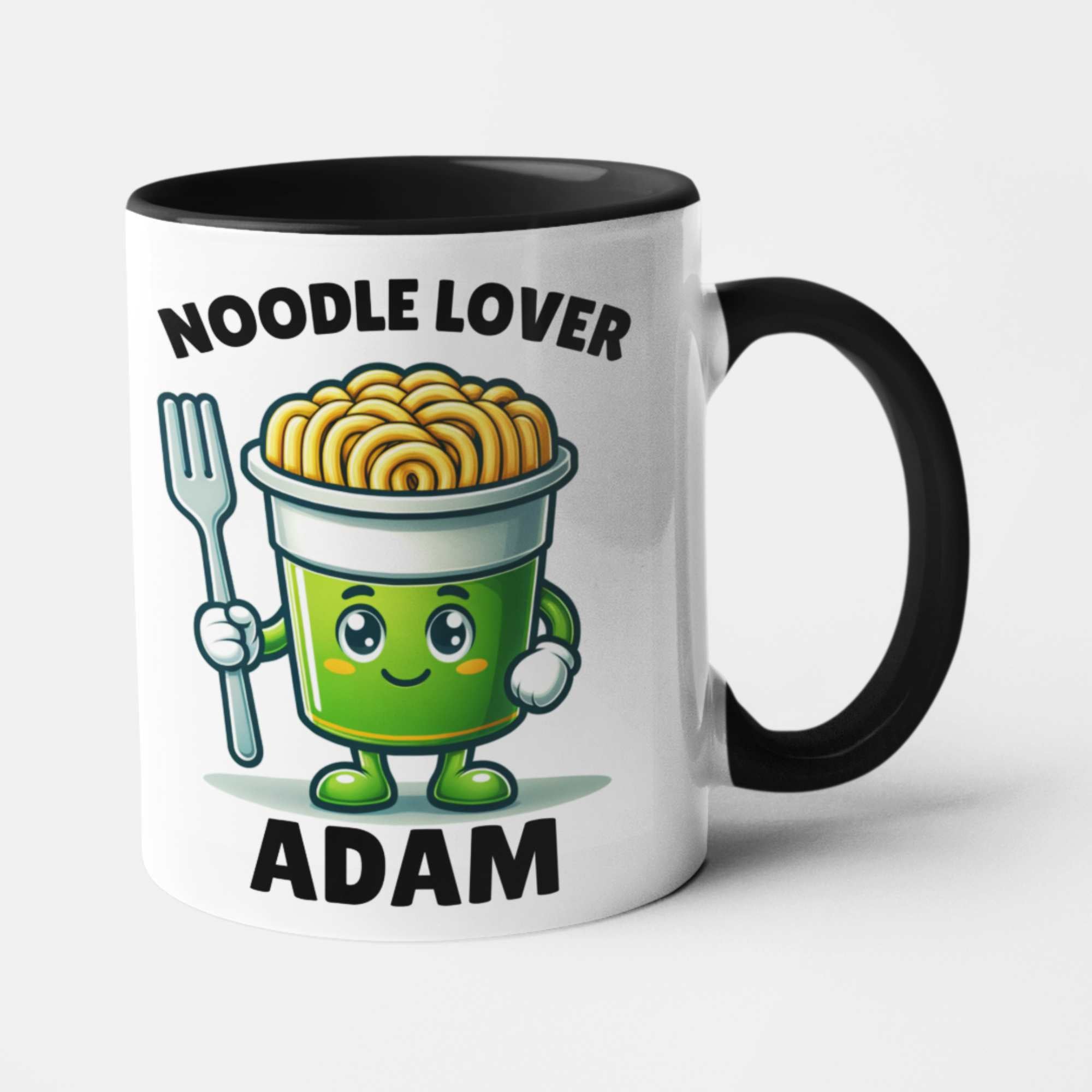 Noodle lover personalised coffee mug