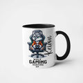 Gaming Wolf Mug or Tumbler – Wolf Gamer XP Design – Perfect for Gamers, Birthdays, Milestone Celebrations & More