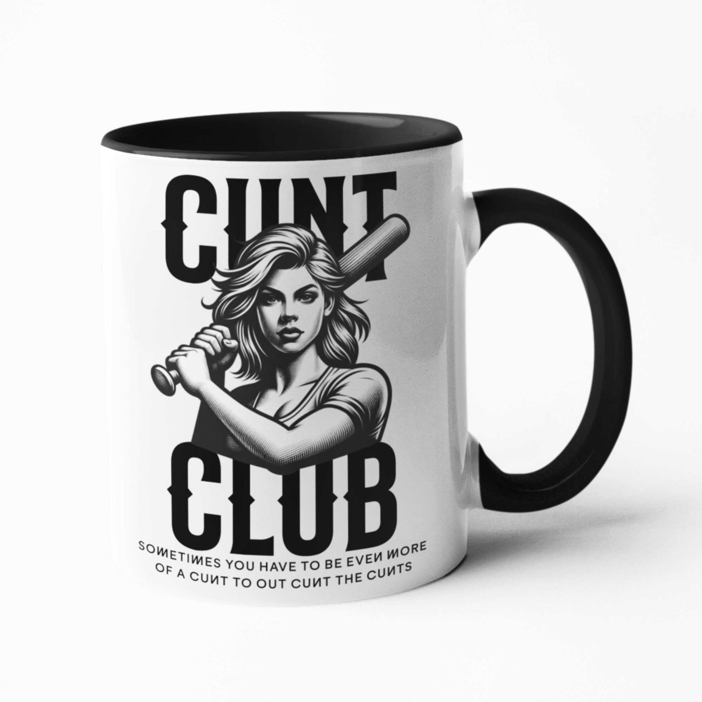 Cunt Club Funny Coffee Mug for birthday or Christmas