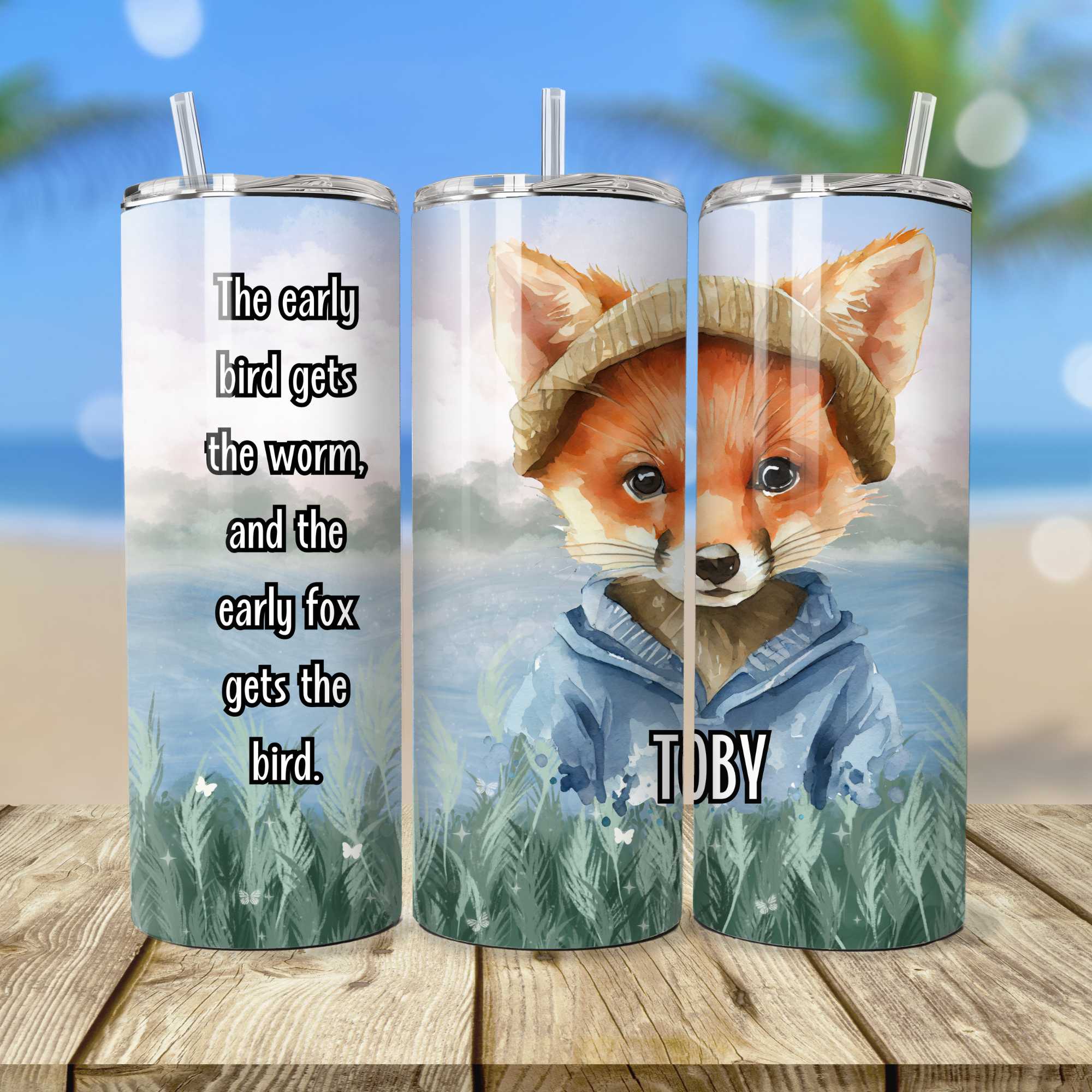 Foxy 20oz Personalised Tumbler
