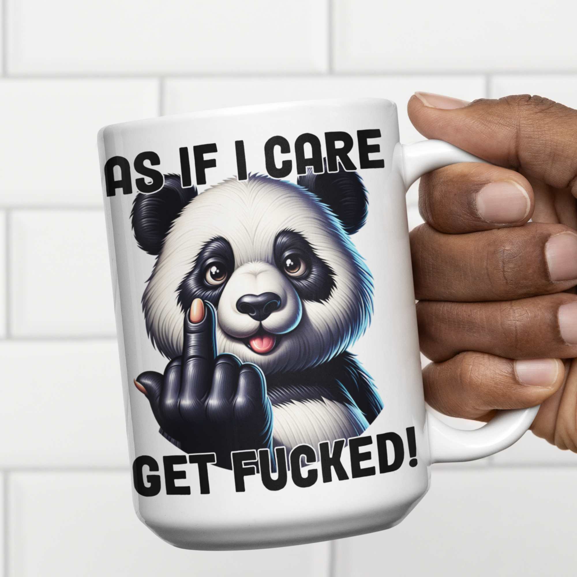 As if I care Get Fucked Rude Coffee Mug Gifts for Her Birthday