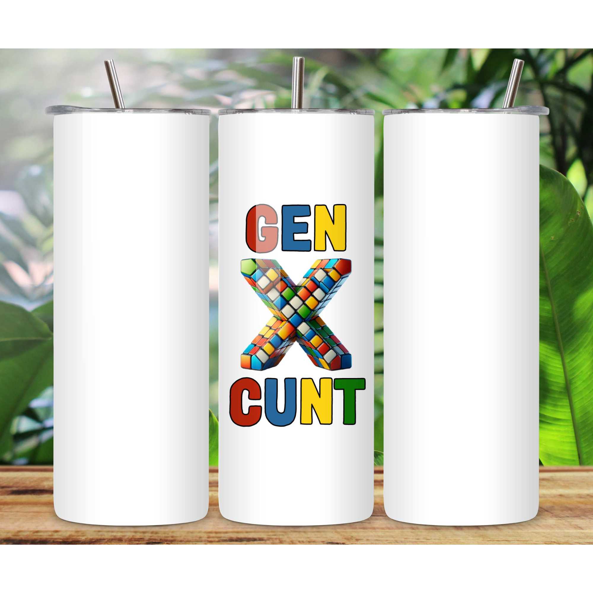 GEN X CUNT Mug - Funny Mug, Sarcastic Humour, Gen X Gift, Novelty Coffee Mug, Personalised Mug