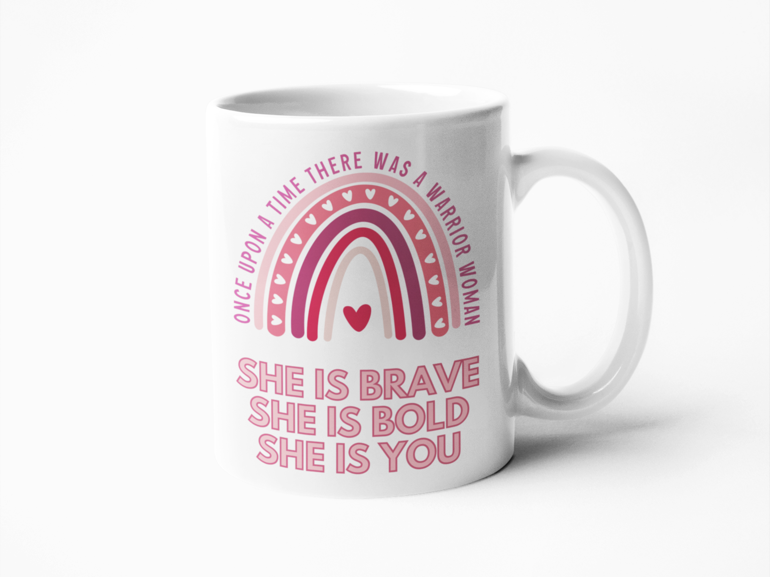 Warrior woman coffee mug