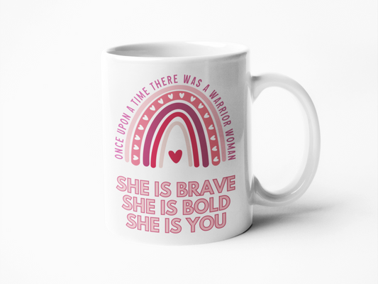 Warrior woman coffee mug